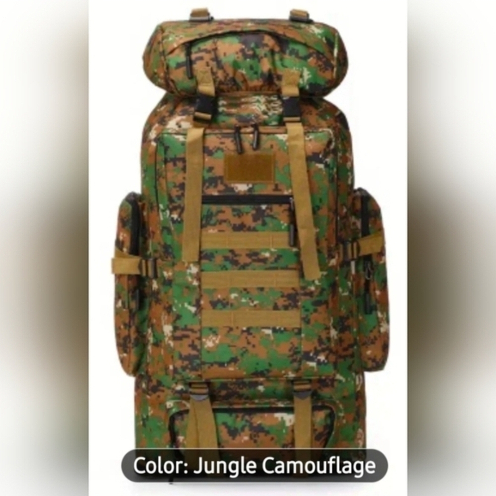 NEW - Camouflage Hiking Backpack